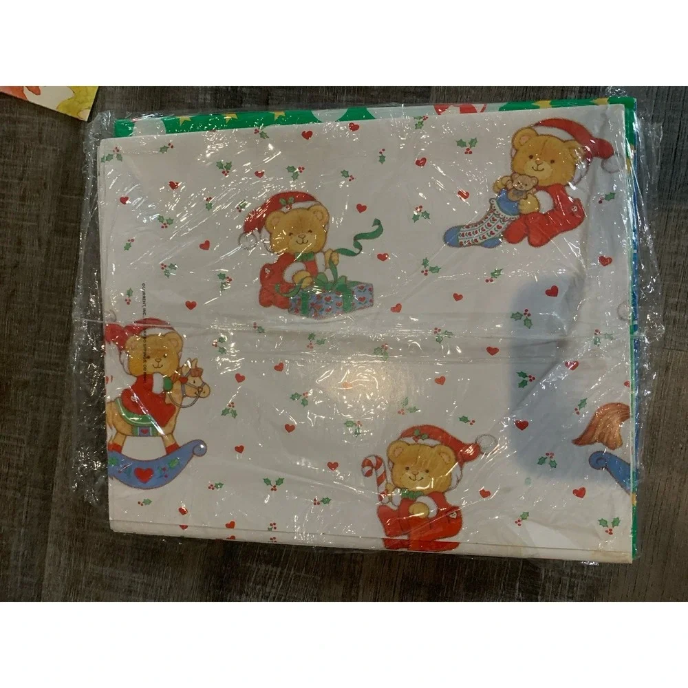Mixed Lot Of Vintage Wrapping Paper‎ Squares Baby, Wedding, Birthday, All Occ.